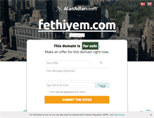 Tablet Screenshot of fethiyem.com